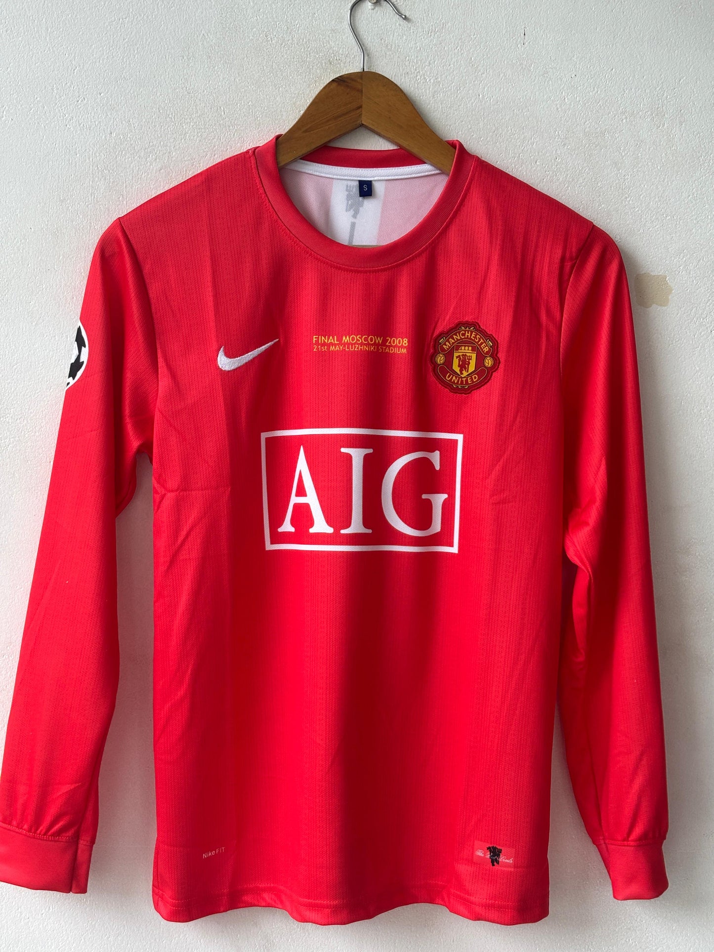 Manchester United 2008 UCL Final Home Jersey