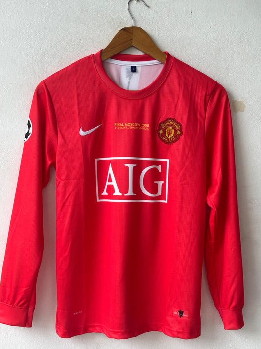 Manchester United 2008 UCL Final Home Jersey